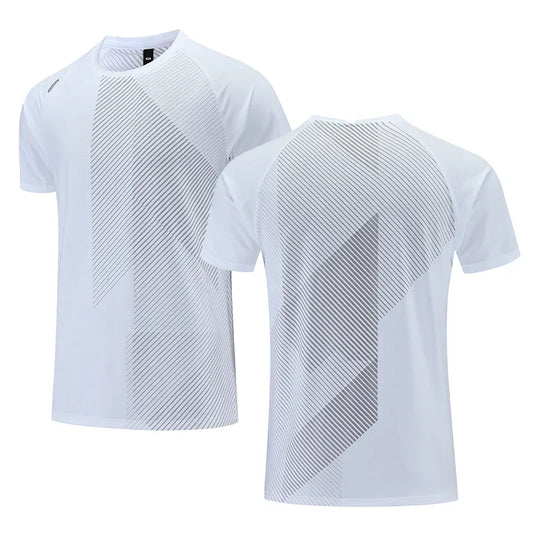 Quick Dry Men's Running T-Shirt – Perfect for Fitness and Casual Sportswear