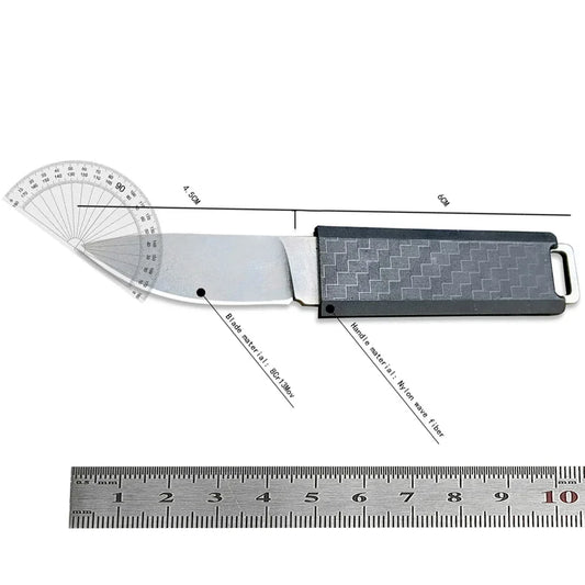 2425 Mini Pocket Fixed Blade: Compact Survival Knife for Outdoor Enthusiasts