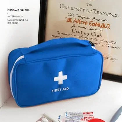 Empty Large First Aid Kits for Outdoor and Emergency Preparedness