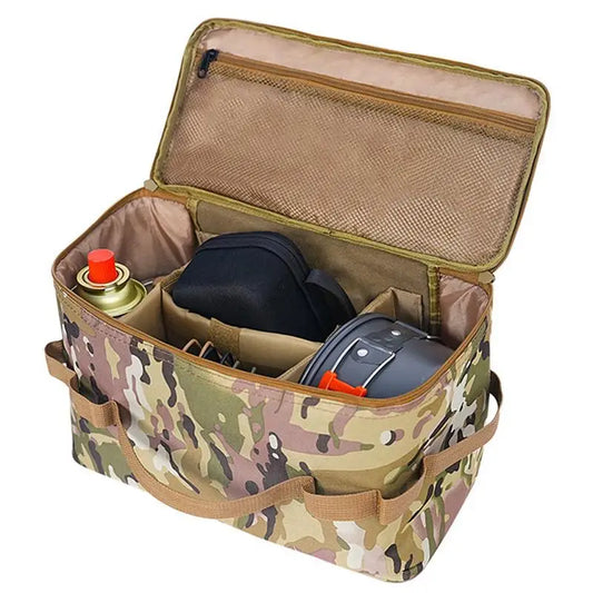 Portable Waterproof Utensil & Seasoning Bag for Outdoor Adventures