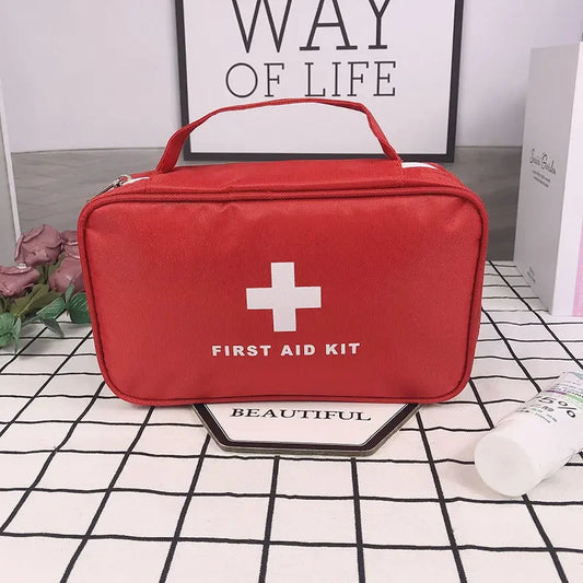 Empty Large First Aid Kits for Outdoor and Emergency Preparedness