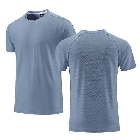 Quick Dry Men's Running T-Shirt – Perfect for Fitness and Casual Sportswear