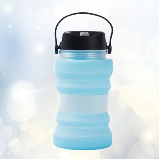 Portable Solar Charging Kettle &amp; Collapsible Water Bottle Set – Outdoor Essentials