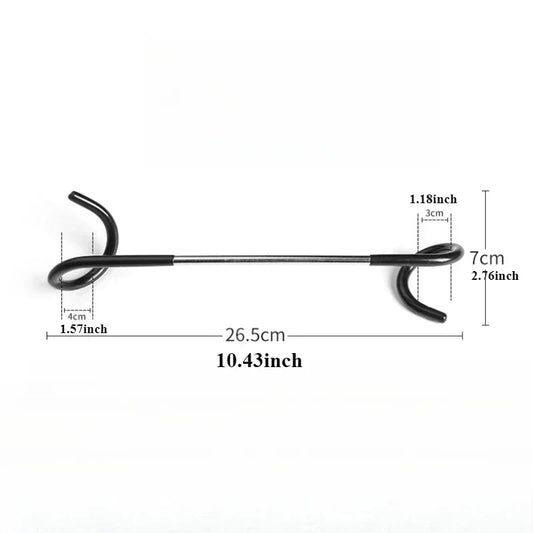 Stainless Steel Light Stand Holder Hooks – Versatile Camping Accessories