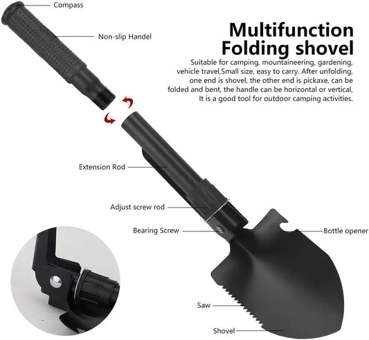 Engineer Shovel – Versatile Outdoor &amp; Survival Tool for Adventurers