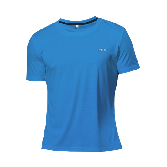 High Quality Polyester Men's Quick Dry Running T-Shirt – Perfect for Fitness and Training